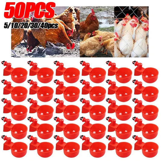 5-50Pcs Chicken Duck Drinking Cup Automatic - ProPawPet.com