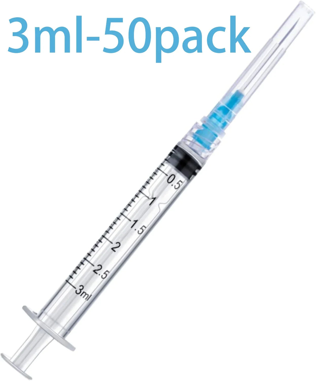 100 3ml Syringes with Needles Individually Packaged – Dog Supplies