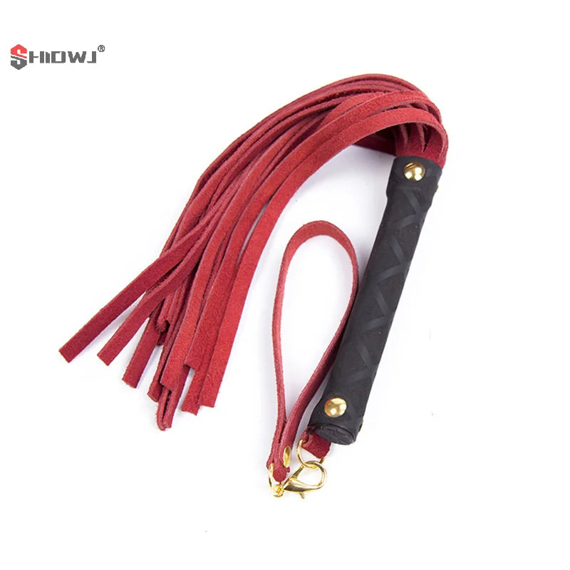 Pu Leather Pimp Whip Tassel Racing Crop - ProPawPet.com