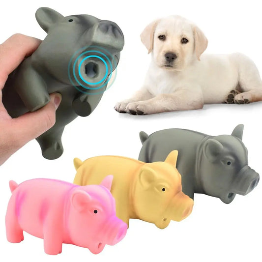 1PC Rubber Sound Pig Grunting Squeak Latex - ProPawPet.com