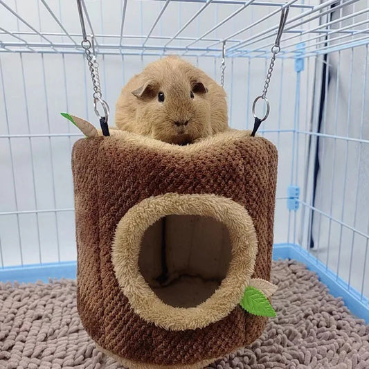 Small Animals Pet House Hamster Tree Stump - ProPawPet.com