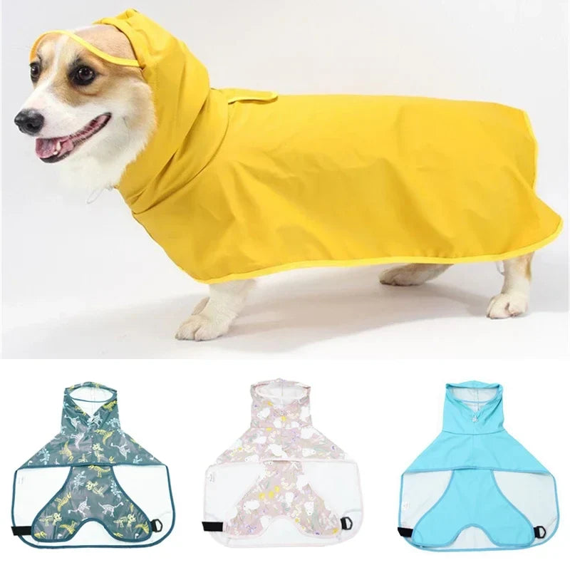 Fullnai Rainy Season Puppy Dog Raincoat - ProPawPet.com