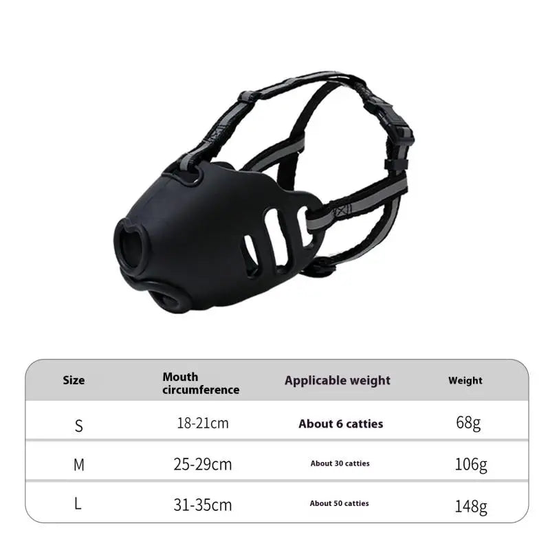 Reflect Light Dog Mouth Guard Cover Comfy - ProPawPet.com