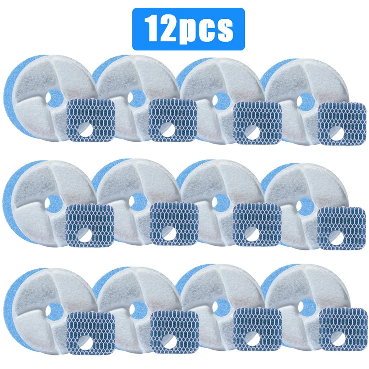 6 Cat Water Fountain Replacement Filters – Cat Supplies