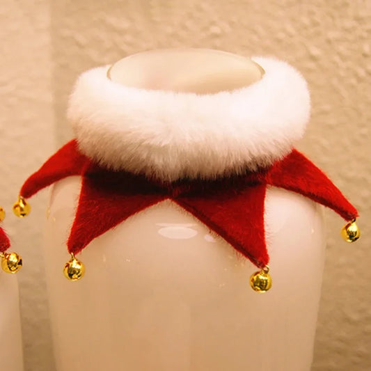 2025 Christmas Pet Collar Winter Plush Cat - ProPawPet.com