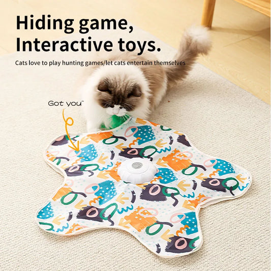 Cat Toy Cover, Automatic Fun Hide and Seek - ProPawPet.com