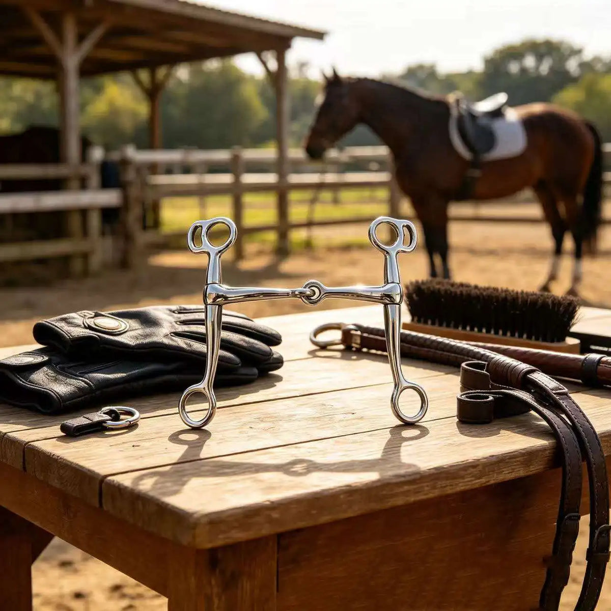 Horse Full Cheek Bit Copper Training Bit - ProPawPet.com