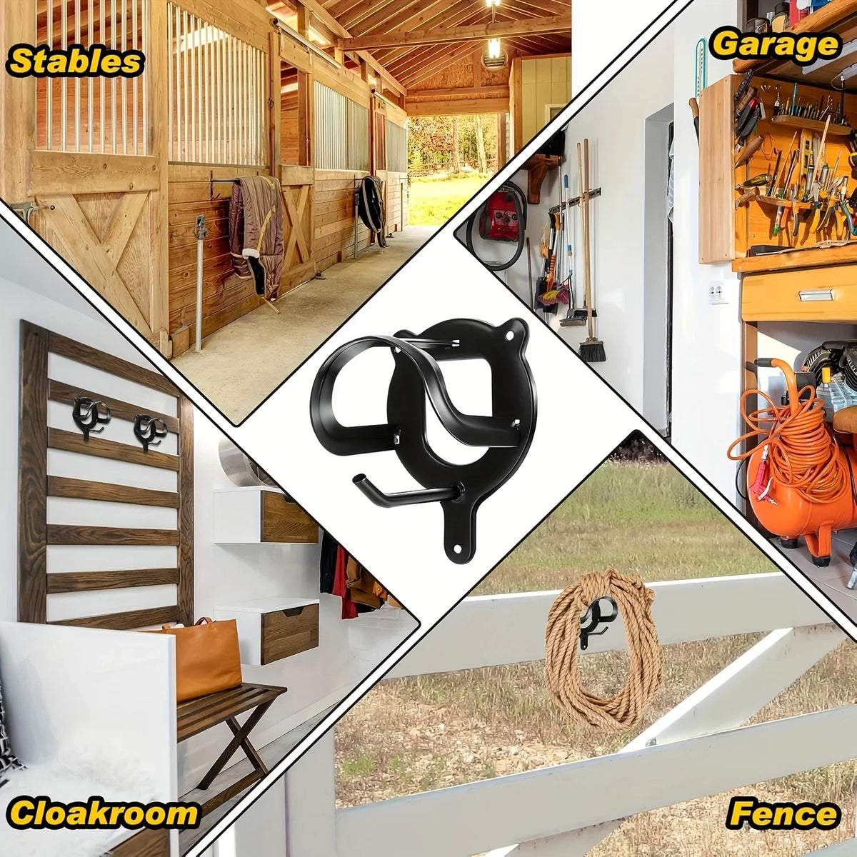 12/6/1Pc Horse Bridle Rack, Bridle Bracket - ProPawPet.com