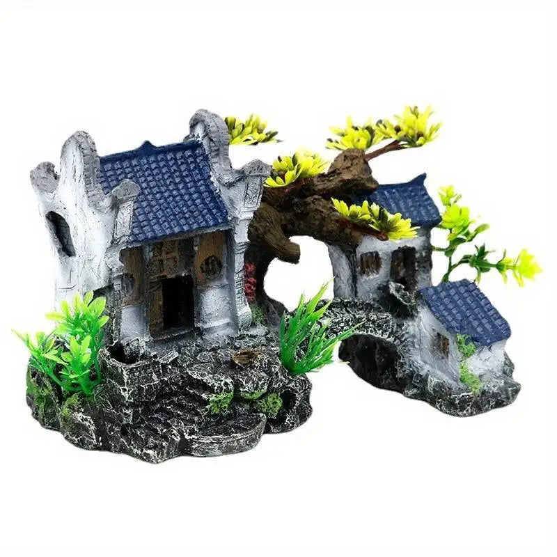 Fishtank Accessories for Aquarium Decoration – 2 Colors