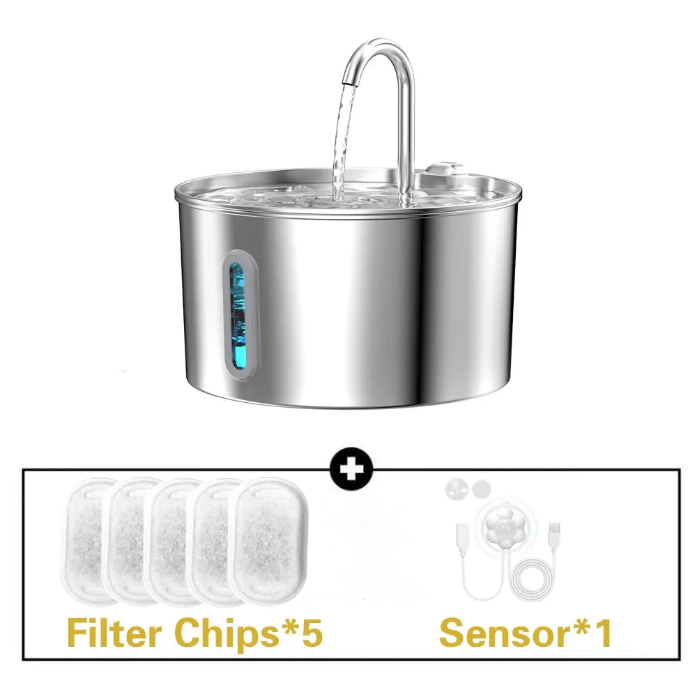 ZYFeeder 2.2L Automatic Cat Water Fountain - ProPawPet.com