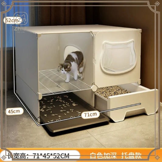 Corridor Cat Litter Cabinet Extra Large Semi - ProPawPet.com