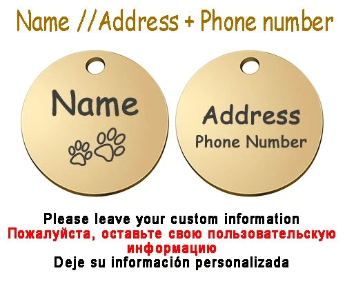 Personalized Pet Cat Dog Name Collar - ProPawPet.com