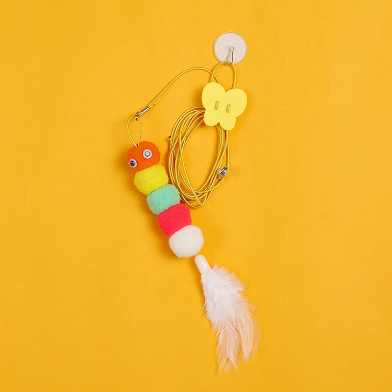 Random Cat Hanging Toy Door Elastic Rope – Cat Toys & Play