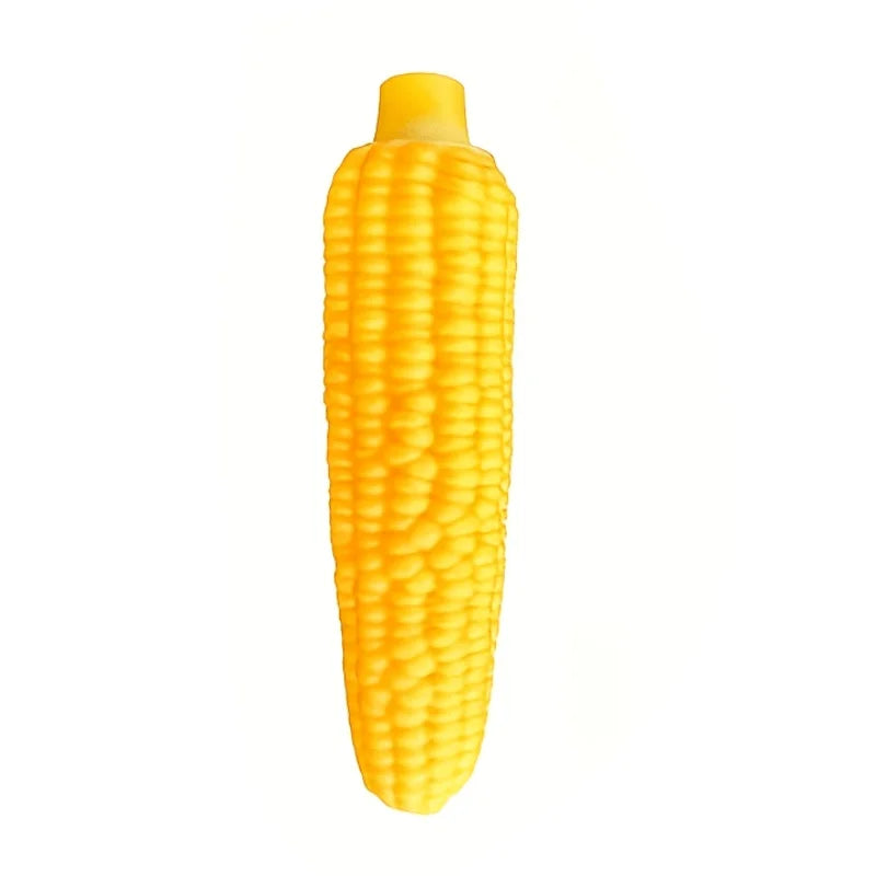 Interactive Puppy Corn Style Rubber Grinding Chew Plaything