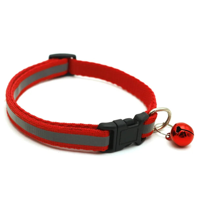 Cat Reflective Collar Safety Buckle Adjustable Custom – Cat Collars