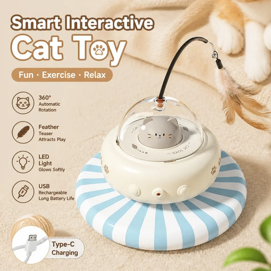 Automatic Smart Cat Toy Interactive Electric - ProPawPet.com
