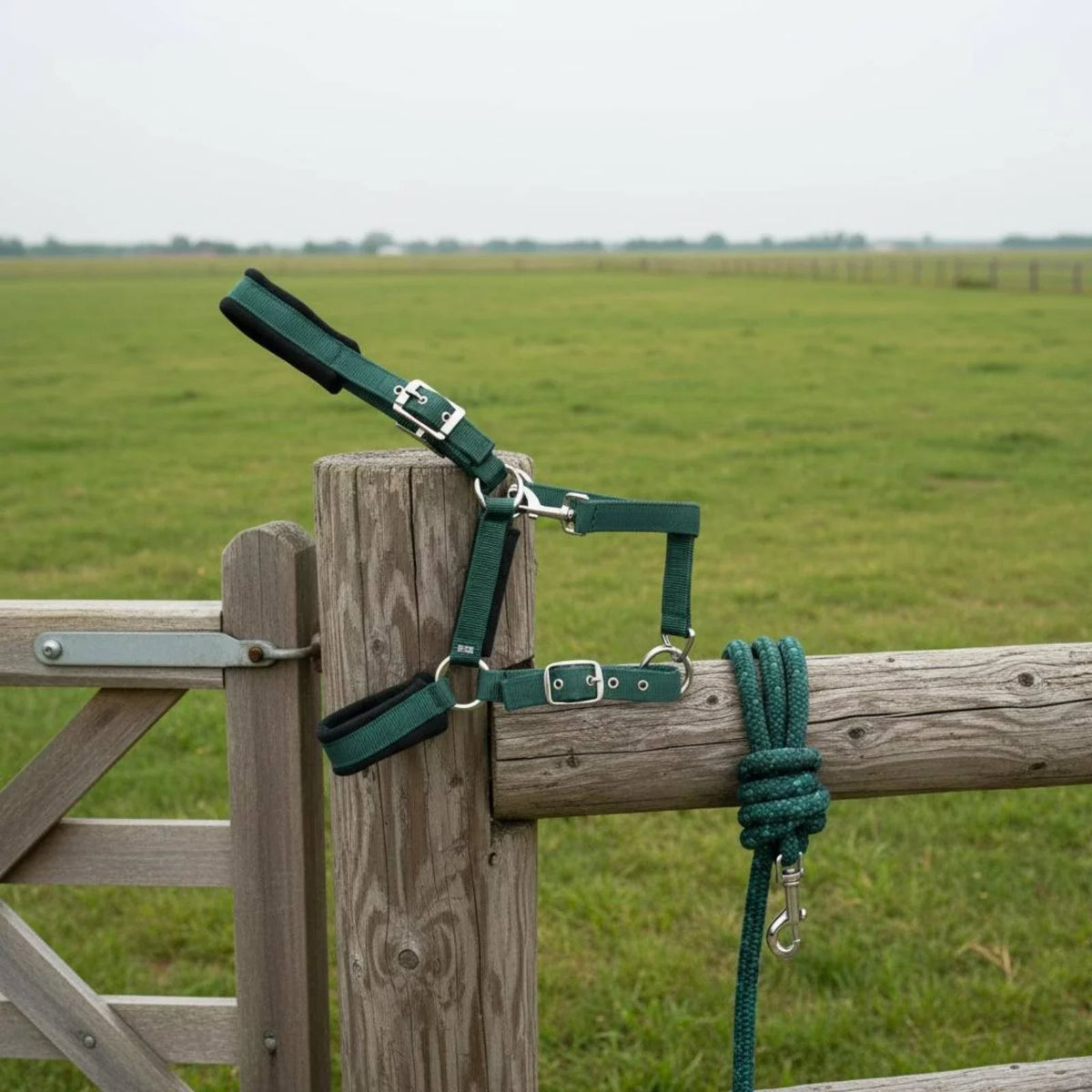 Horse Halter with Lead Rope Adjustable - ProPawPet.com