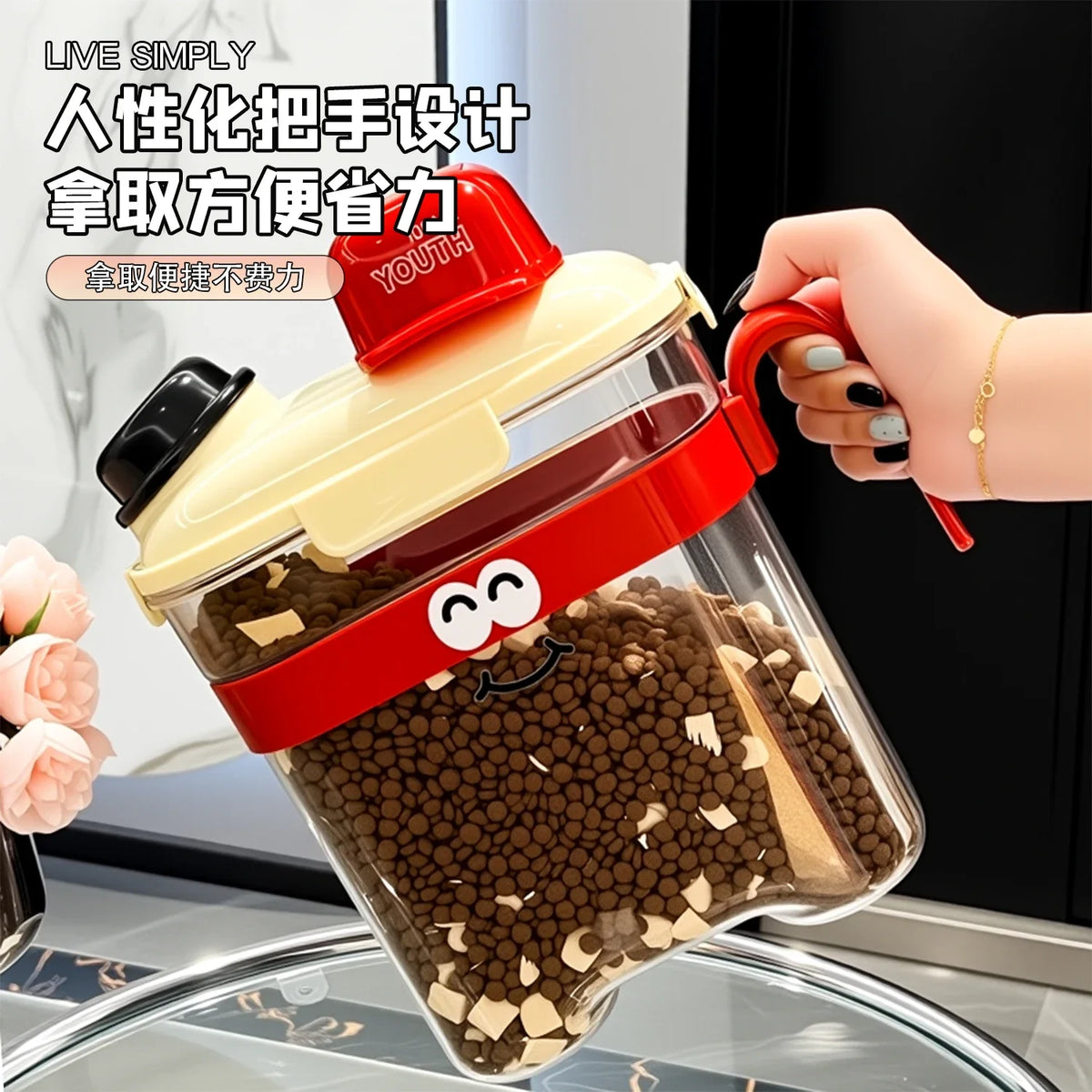 Moisture-proof food-grade storage containers - ProPawPet.com