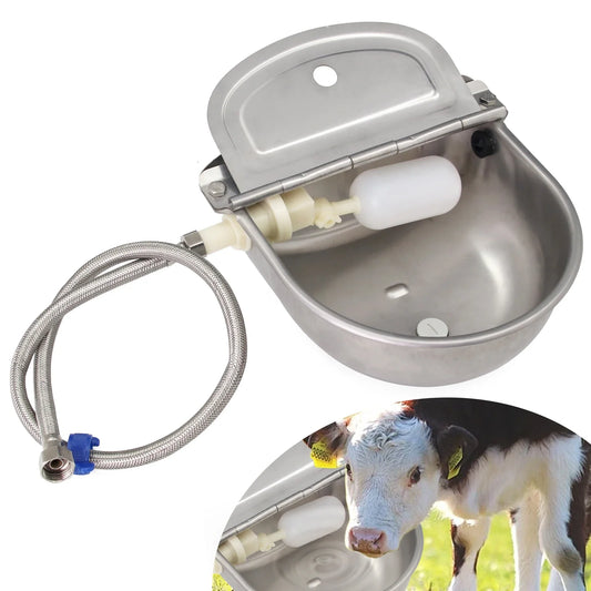Automatic Cow Water Bowl Stainless Steel - ProPawPet.com