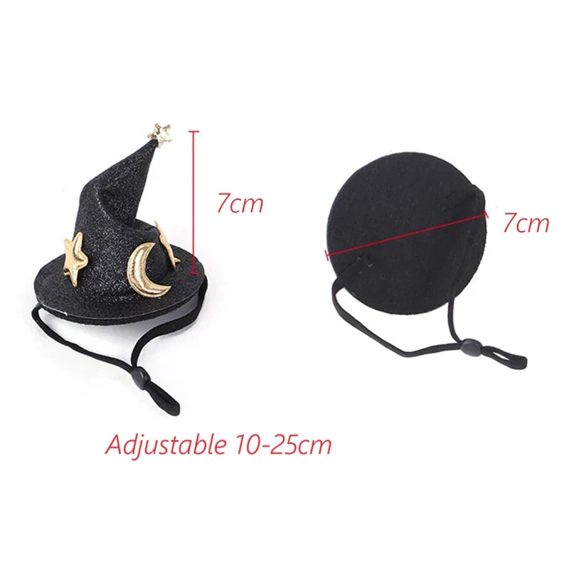 Mini Witch Hat for Small Animals Adjustable - ProPawPet.com