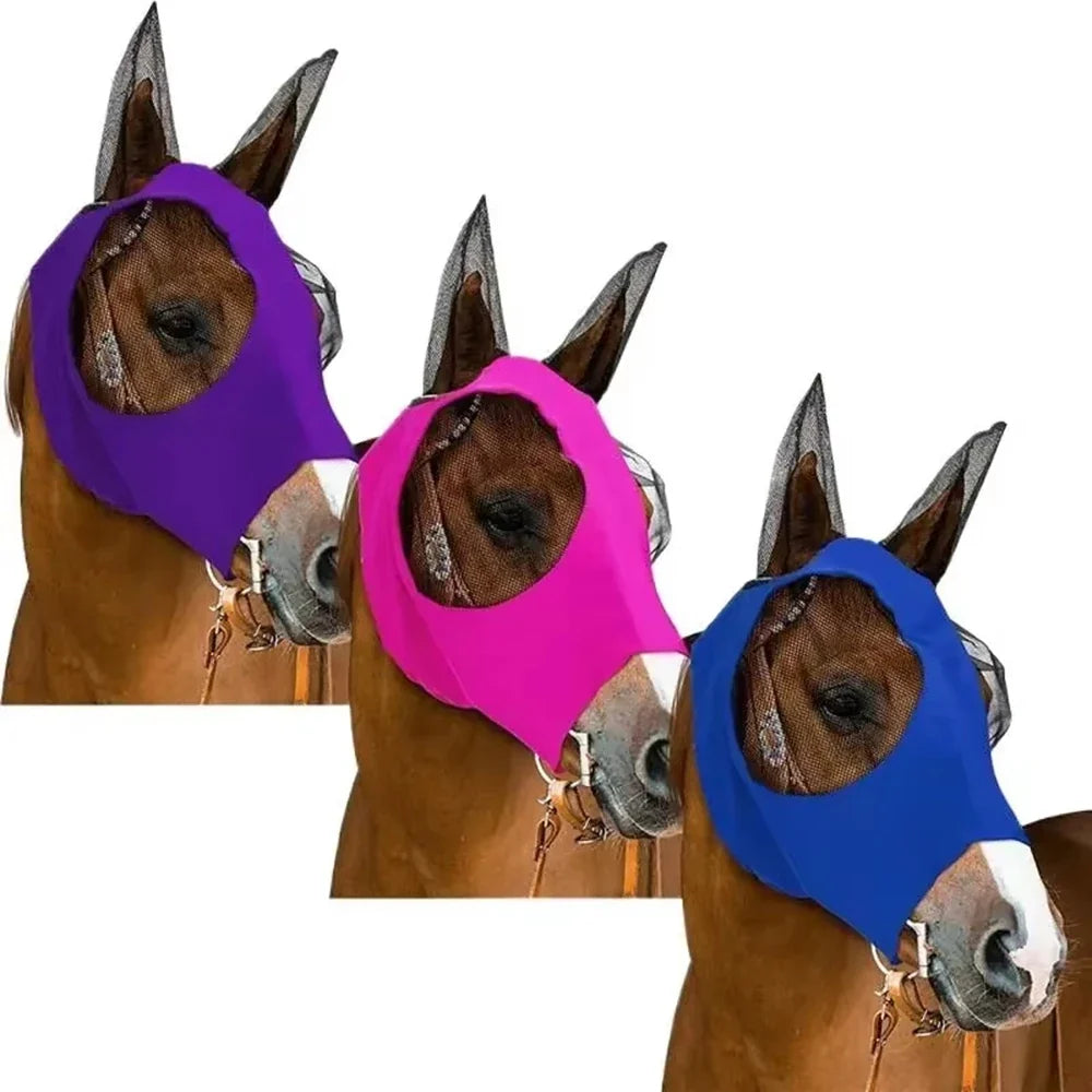 New Breathable Horse Fly Mask Anti Mosquito - ProPawPet.com