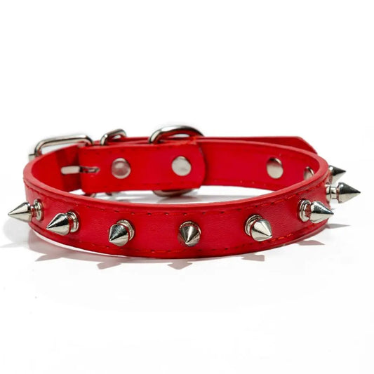 Pet Products Leather Cat Dog Collar Colorful - ProPawPet.com