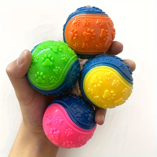 [2-Pack Durable Squeaky Dog Balls] 2-Pack - ProPawPet.com