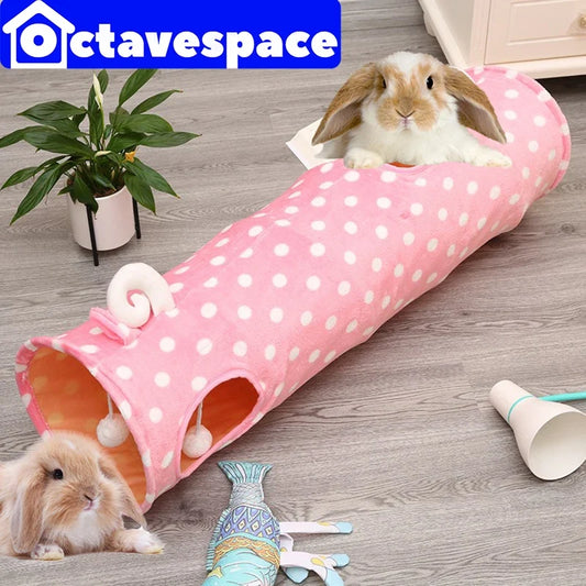 Rabbit Bed Play Tunnel Mat Pets Guinea Pigs - ProPawPet.com