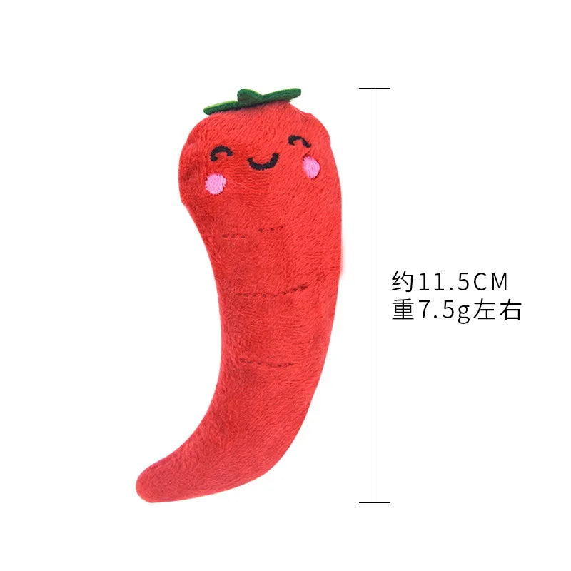 Pet Paper Toy Vegetable Chili Corn Carrot - ProPawPet.com