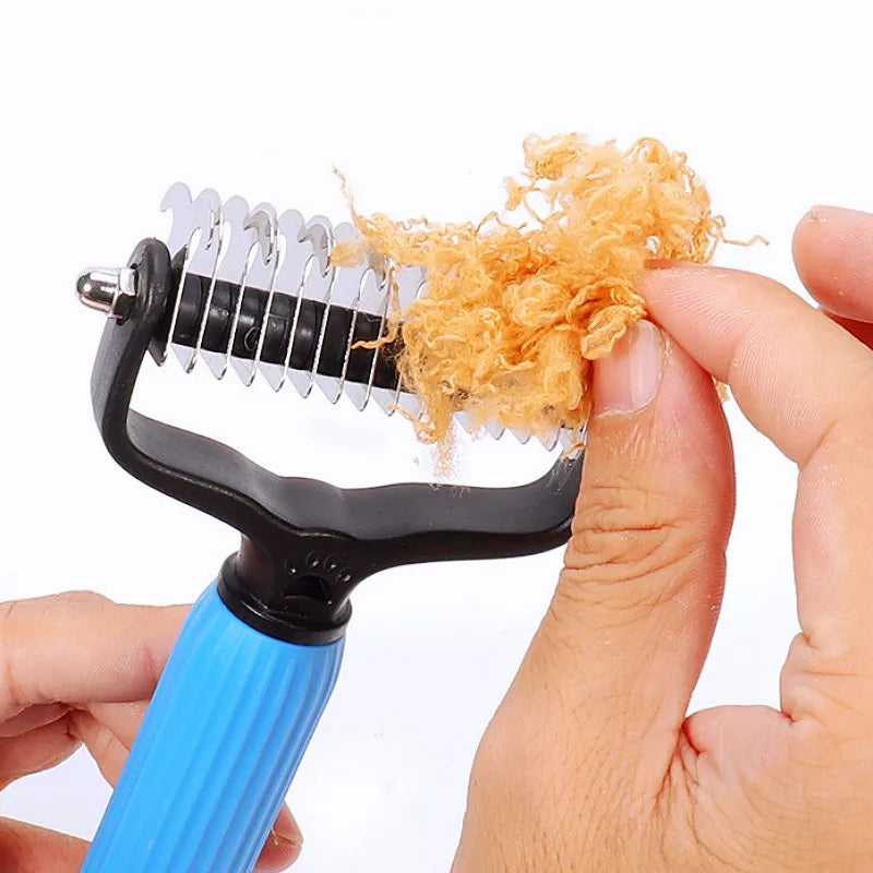 Dog Comb Knife Dogs Combs Double-sided Pet - ProPawPet.com
