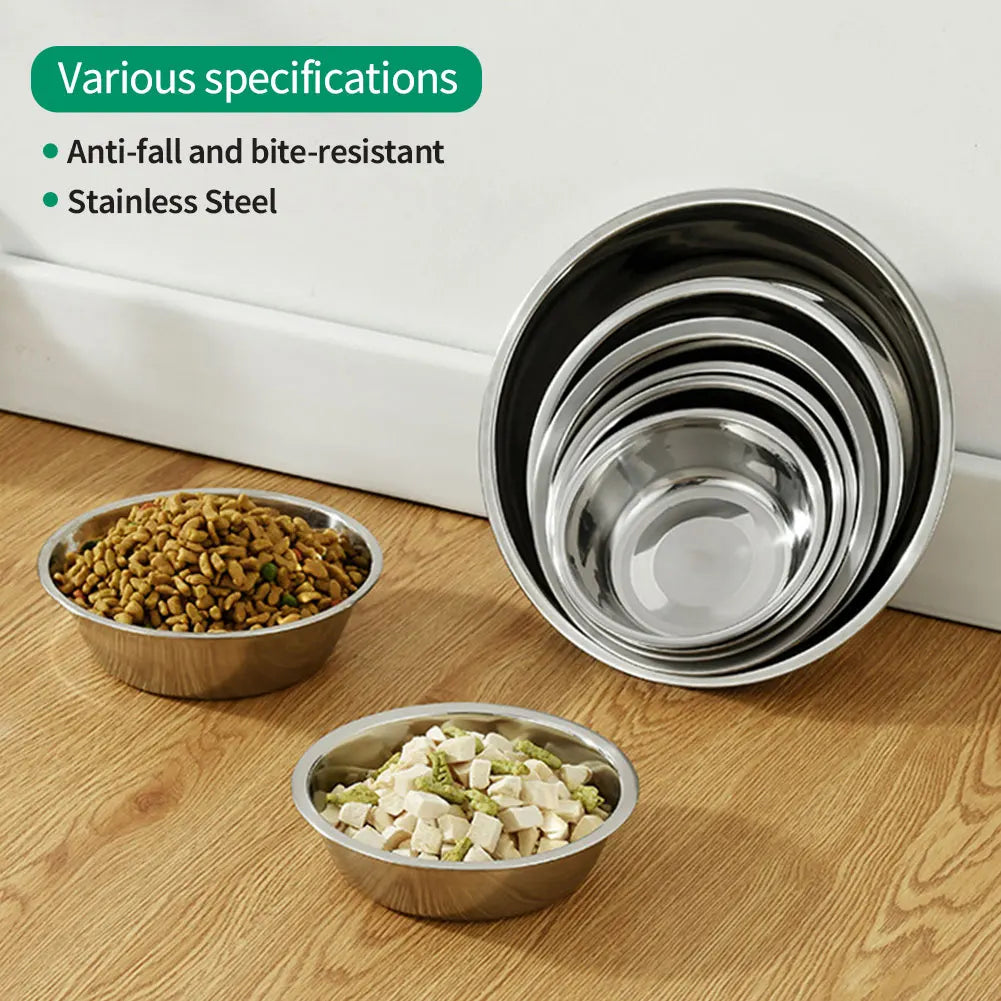 Large Capacity Dog Bowl Stainless Steel Pet - ProPawPet.com