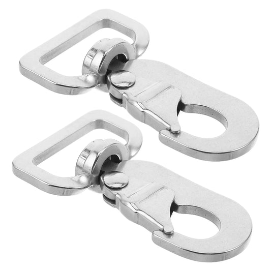 2Pcs Stainless Steel Horse Rein Snap Clips - ProPawPet.com