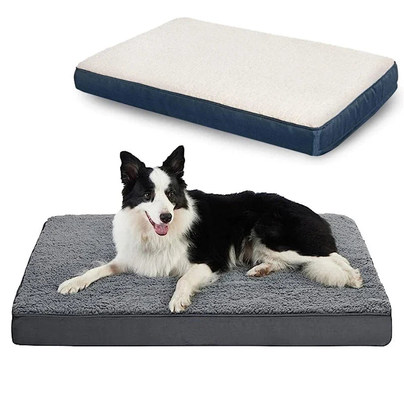 Dog Bed Kennel Mat Memory Foam Warm Soft Pet - ProPawPet.com