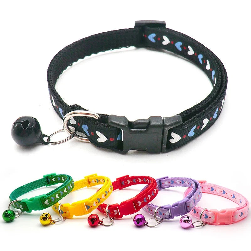 Cat Collar Colorful Cartoon Print Cats Puppy - ProPawPet.com