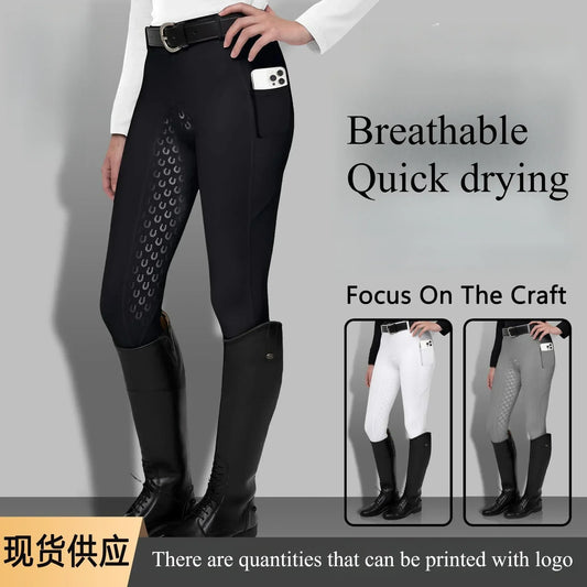 Equestrian pants non-slip silicone four-way - ProPawPet.com
