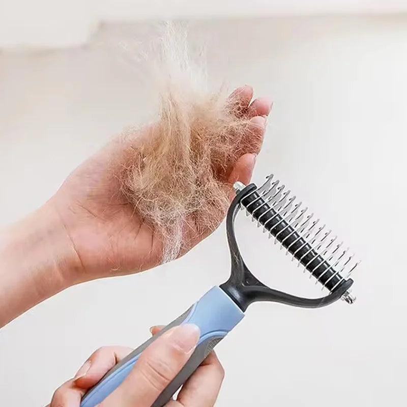 Professional Pet Deshedding Brush 2 Sided - ProPawPet.com