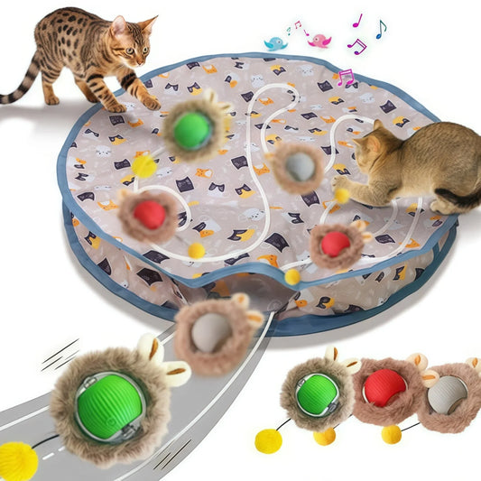 Interactive Cat Toys Ball Cover Set Fast - ProPawPet.com