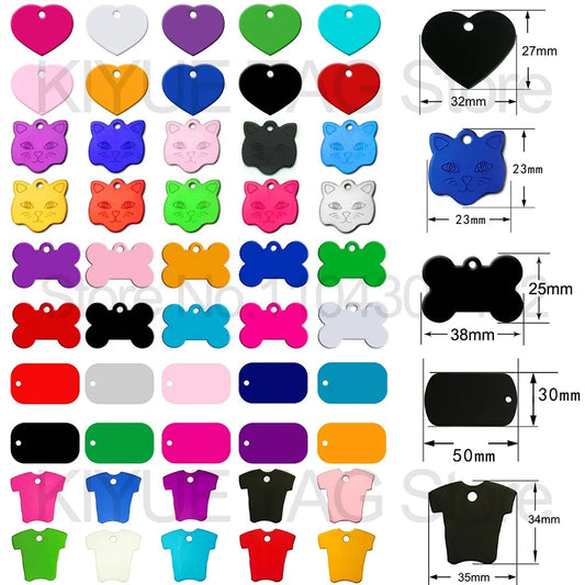 100PCS Pet Supplies Custom Personalized Cat - ProPawPet.com