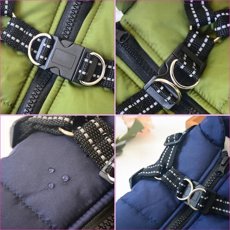 Waterproof Warm Dog Jacket Vest Winter Dog - ProPawPet.com