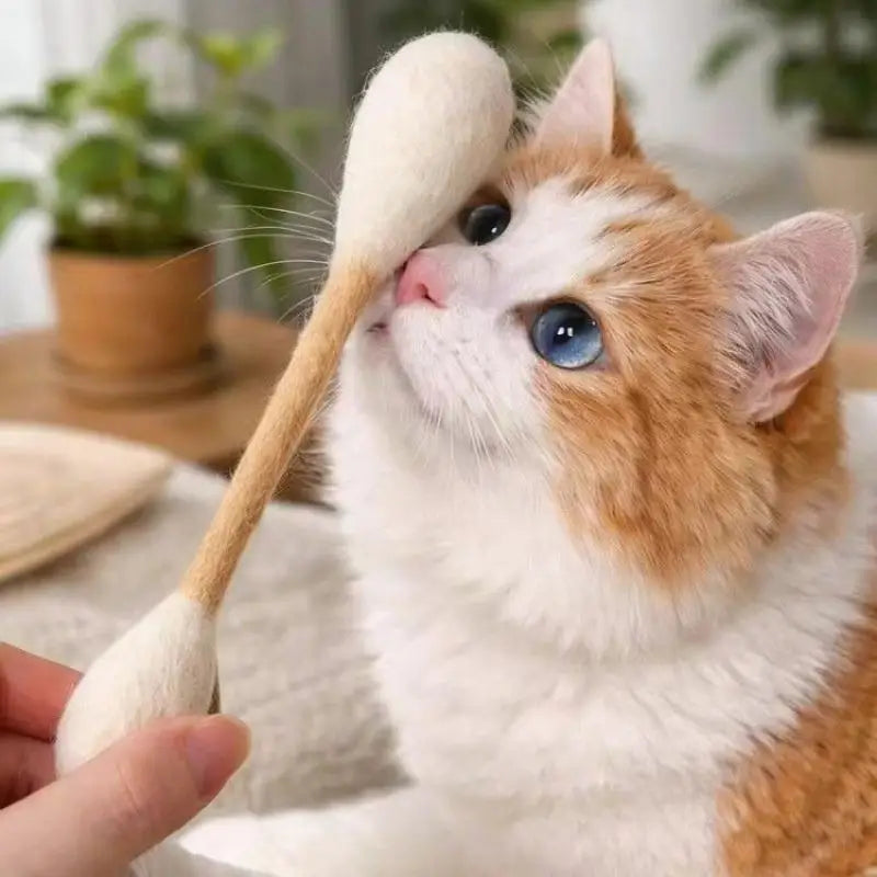 Creative Large Cotton Swab Shaped Catnip Toy - ProPawPet.com