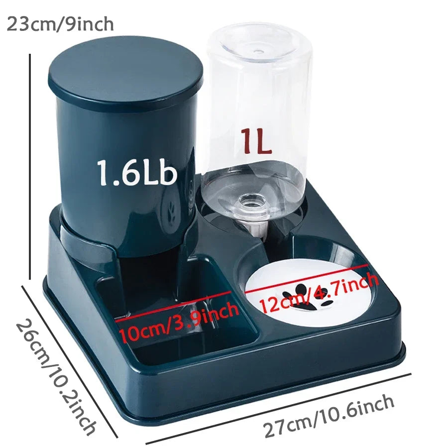 Automatic Cat Feeder Water Dispenser Set, 2 - ProPawPet.com