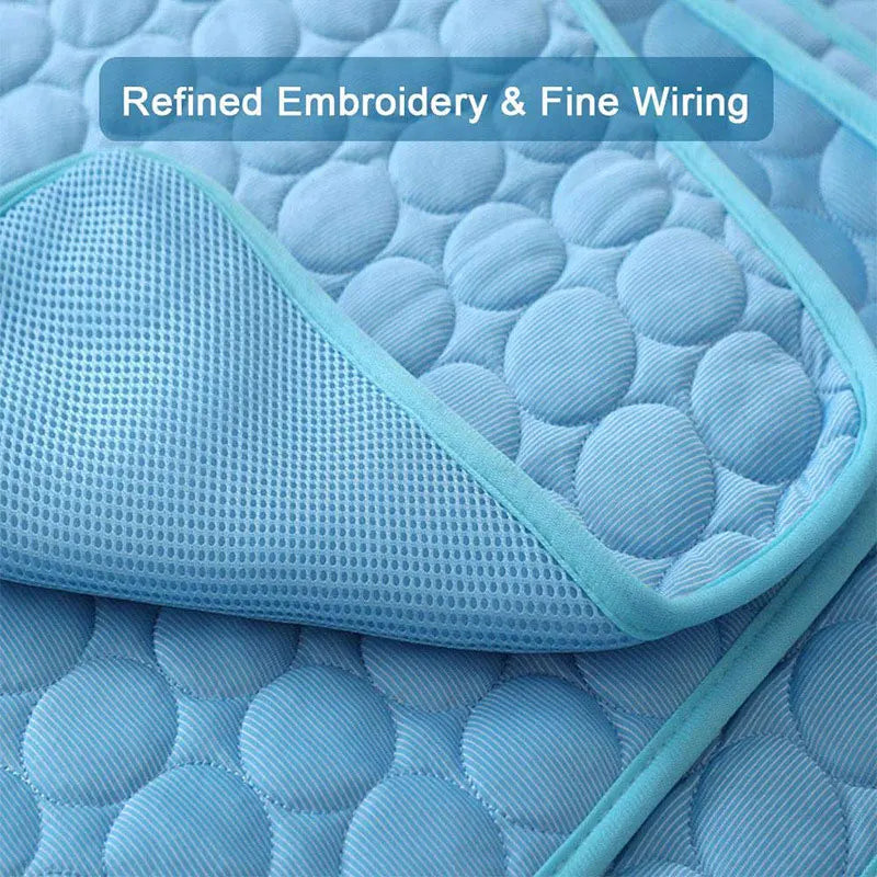 Summer Ice Silk Cool Pet Mat Thin Cat and - ProPawPet.com