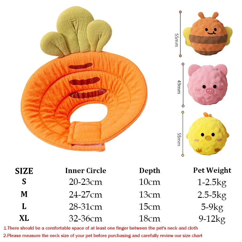 Soft Elizabeth Recovery Collar for Cats Dogs - ProPawPet.com