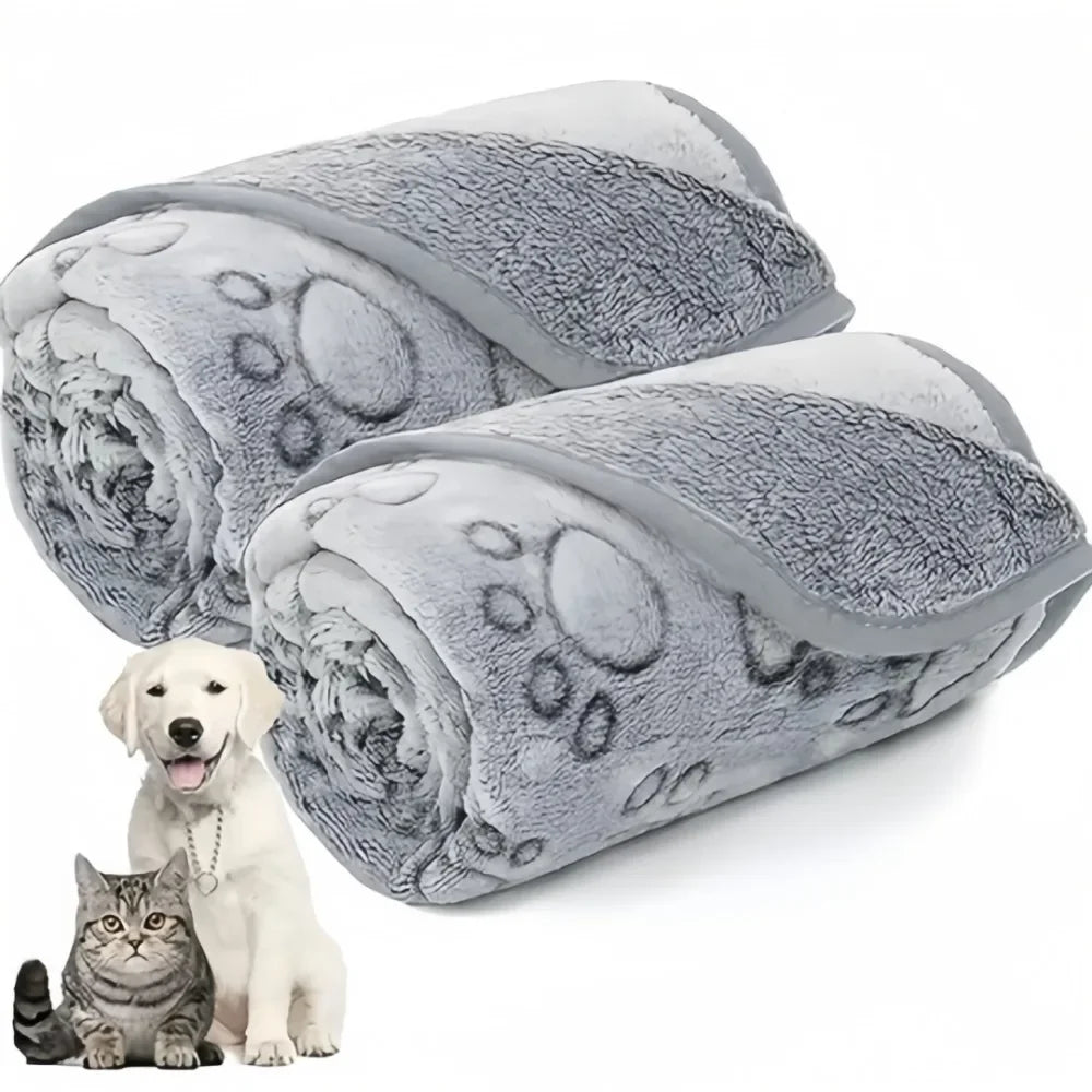 Soft Fluffy Pet Plush Blanket Cute Cartoon - ProPawPet.com
