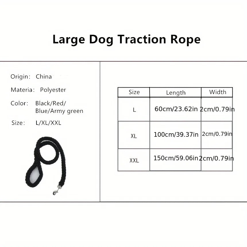Comfort-Strong 5-Foot Braided Dog Leash: - ProPawPet.com