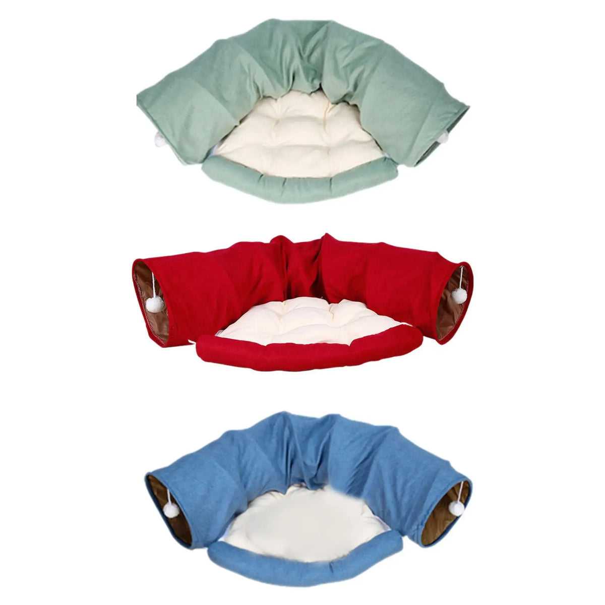 2 in 1 Cat Bed Play Tunnel Exercise Top Pet - ProPawPet.com