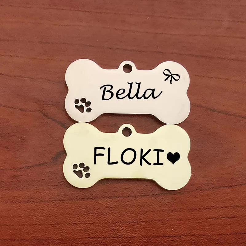 Pet ID Tag Personalized Free Engraved - ProPawPet.com