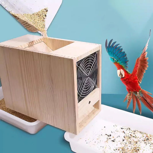 Electric Bird Seed Winnowing Separator Ma, - ProPawPet.com