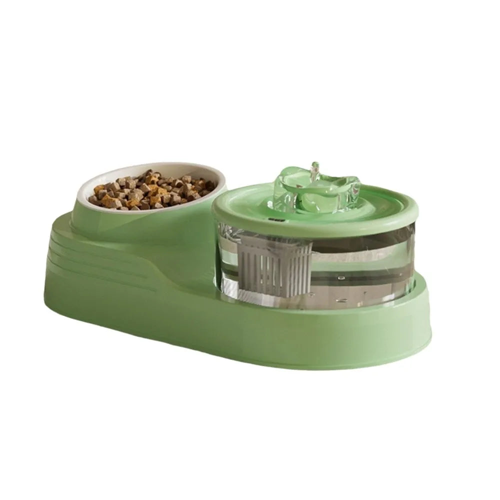 USB Charging 2-in-1 Pets Water Fountain Auto Filter – Cat Supplies