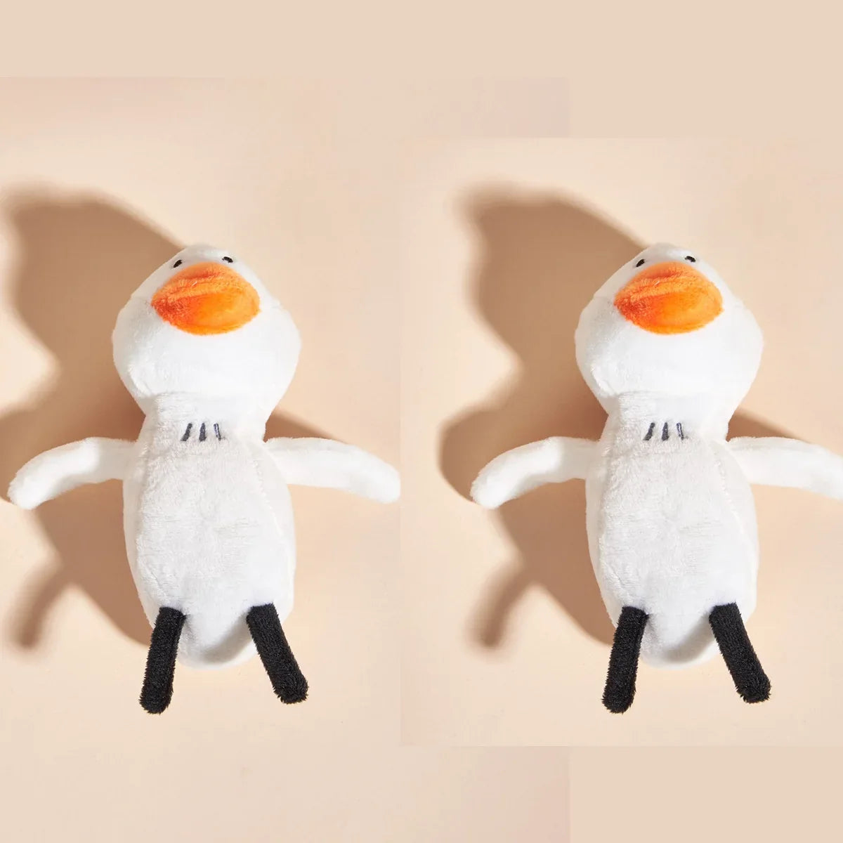 2 Cute Duck Plush Chew Plaything for Puppies Non Toxic Soft – Dog Toys & Play